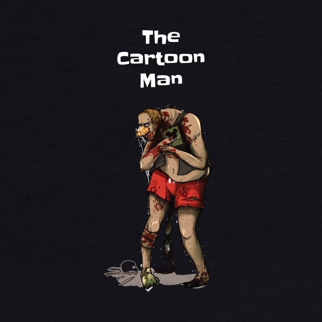 The Cartoon Man Tee by FreakyAttractions